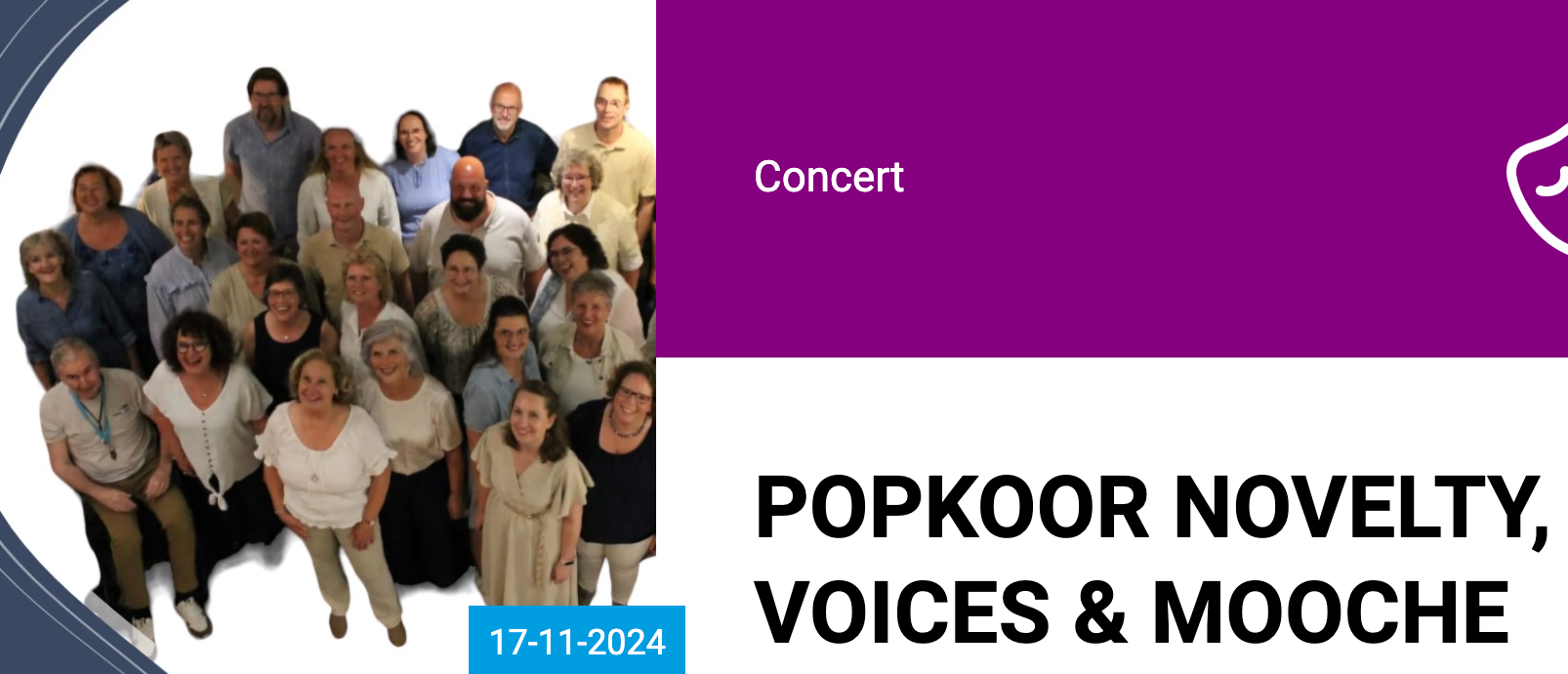 Gastoptreden Popkoor Voices (Join the party van Popkoor Novelty)